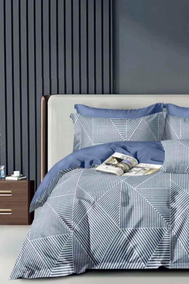 Євро комплект постільної білизни "Viluta"